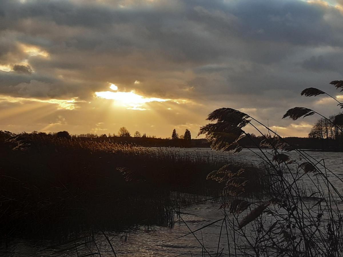 Dziki Brzeg Jezioraka Villa Zalewo  Buitenkant foto